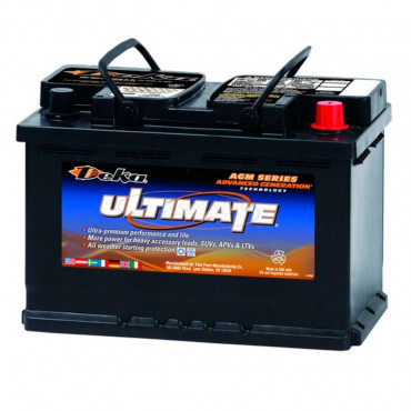DEKA ULTIMATE AGM 70R (9AGM48 760A 278x175x190)