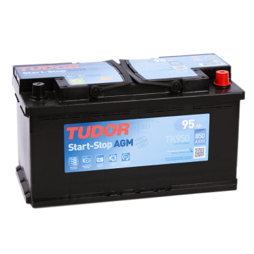 TUDOR Start-Stop AGM 95R TK950 850A 353х175х190