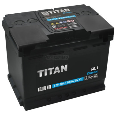 TITAN Classic 60L 510A 242x175x190