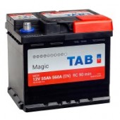 Аккумулятор TAB MAGIC 55R 55Ач 560А обр. пол.