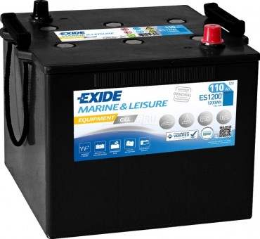 EXIDE MARINE EQUIPMENT GEL 110R ES1200 540A 285х270х230