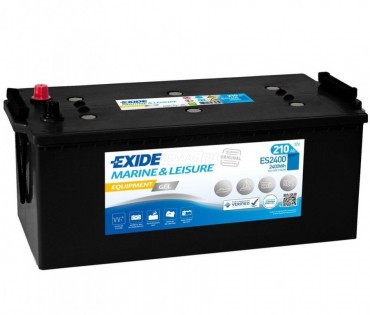 EXIDE MARINE EQUIPMENT GEL 210R ES2400 1030A 518х279х240