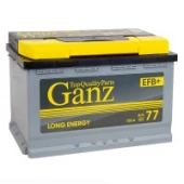 Аккумулятор GANZ EFB 77R 77Ач 750А обр. пол.