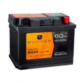 RUNNER AGM 60R RK600 680A 242х175х190