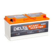 DELTA START MASTER AGM 105R 950A 392х175х190