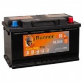 Аккумулятор RUNNER EFB 80R RL800 80Ач 780А обр. пол.