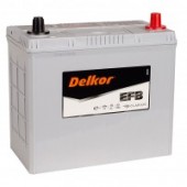 Аккумулятор DELKOR EFB N55 55Ач 500А обр. пол.