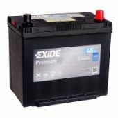 Аккумулятор EXIDE Premium 45R EA456 с переходниками 45Ач 390А обр. пол.