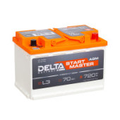 DELTA START MASTER AGM 70R 720A 278х175х190