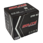 Аккумулятор SOLITE EFB 50 (50R) 50Ач 480А обр. пол.