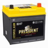 PRESIDENT AGM 55D23L 50R 550A 230x173x225