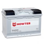 Аккумулятор HOWTER Premium 75R 75Ач 700А обр. пол.