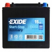 EXIDE Start-Stop AGM 15L EK151 200A 150х90х145