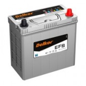 Аккумулятор DELKOR EFB M42 60B20L (43R) 43Ач 400А обр. пол.