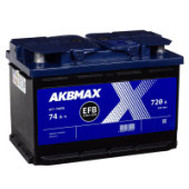 AKBMAX EFB 74L 720A 278x175x190 AKBMAX EFB 74L 720A 278x175x190