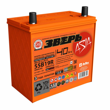 ЗВЕРЬ 55B19R (40L 380A 189x129x223)