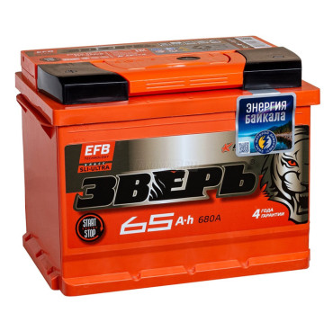 ЗВЕРЬ EFB 65L 680A 242x175x190