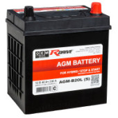 RDRIVE OEM AGM S34B20L(S) 40R 330A 201x135x224