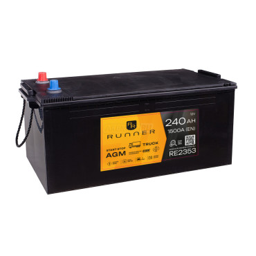 RUNNER TRUCK AGM RE2353 240 euro 1500A 517x275x240