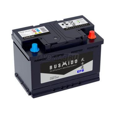 BUSHIDO EFB 75R 800A 278x175x190