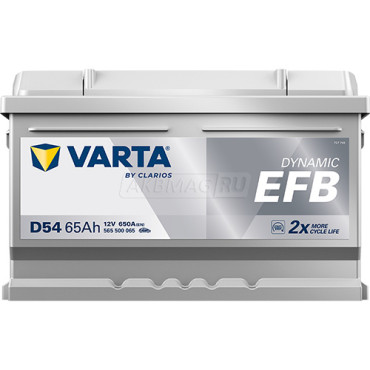 VARTA EFB D54 65R 650A 278x175x175