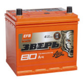 ЗВЕРЬ ASIA EFB 85D23R (80L 720A 235х175х221)