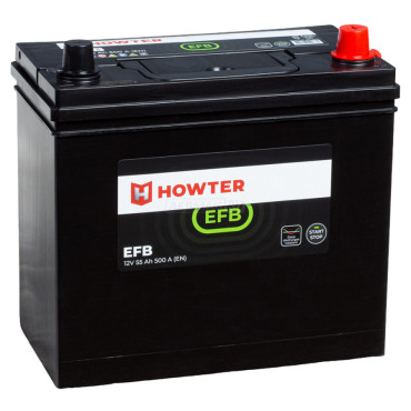 HOWTER EFB ASIA NS60 55R 460A 238х129х227