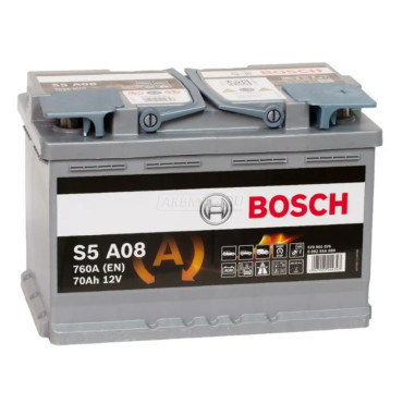 BOSCH AGM S5 A08 70R 760A 278x175x190