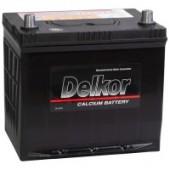 Аккумулятор DELKOR 65L (75D23R) 65Ач 570А прям. пол.